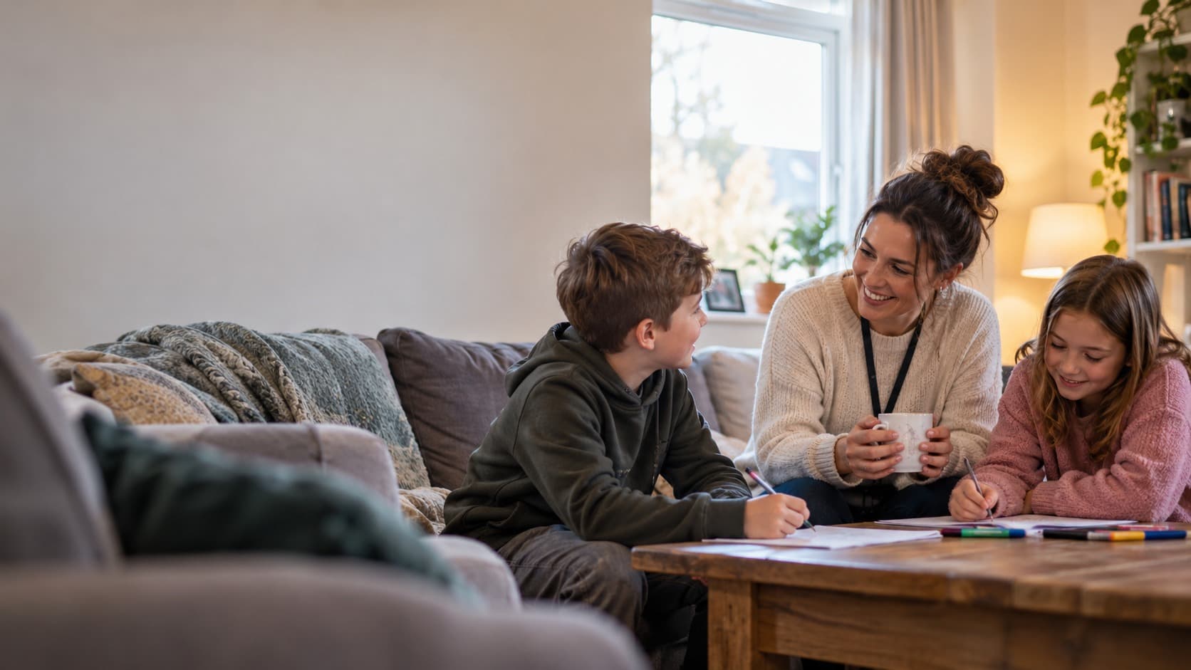 Warm residential care setting